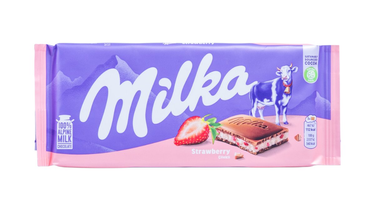 Milka Strawberry 100G
