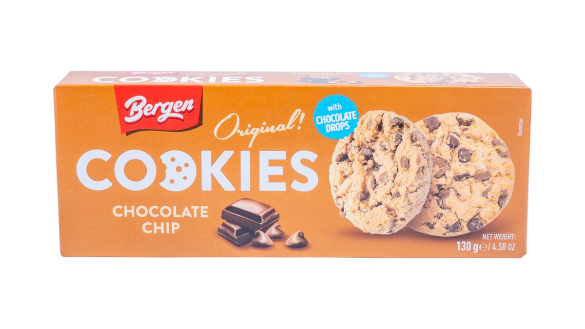 Bergen Chocolate Chip 130G