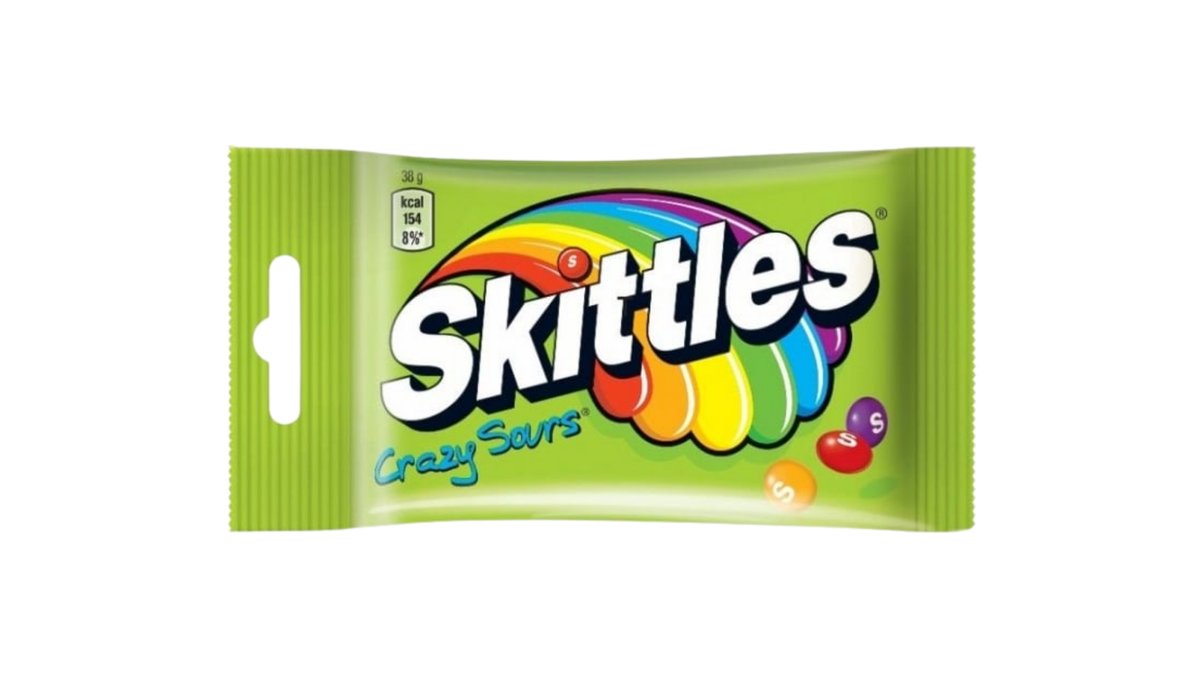 Skittles Crazy Sour 38g - Menu Item