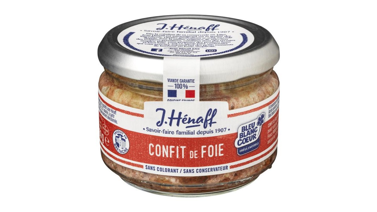 Confit de foie 180 g