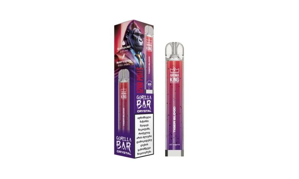 gorilla bar vape AROMA KING CRYSTAL 1200 PUFFS | Shop Aroma King Kazbegi Flavor:Kiwi Fuse salt bae foger vape ban did