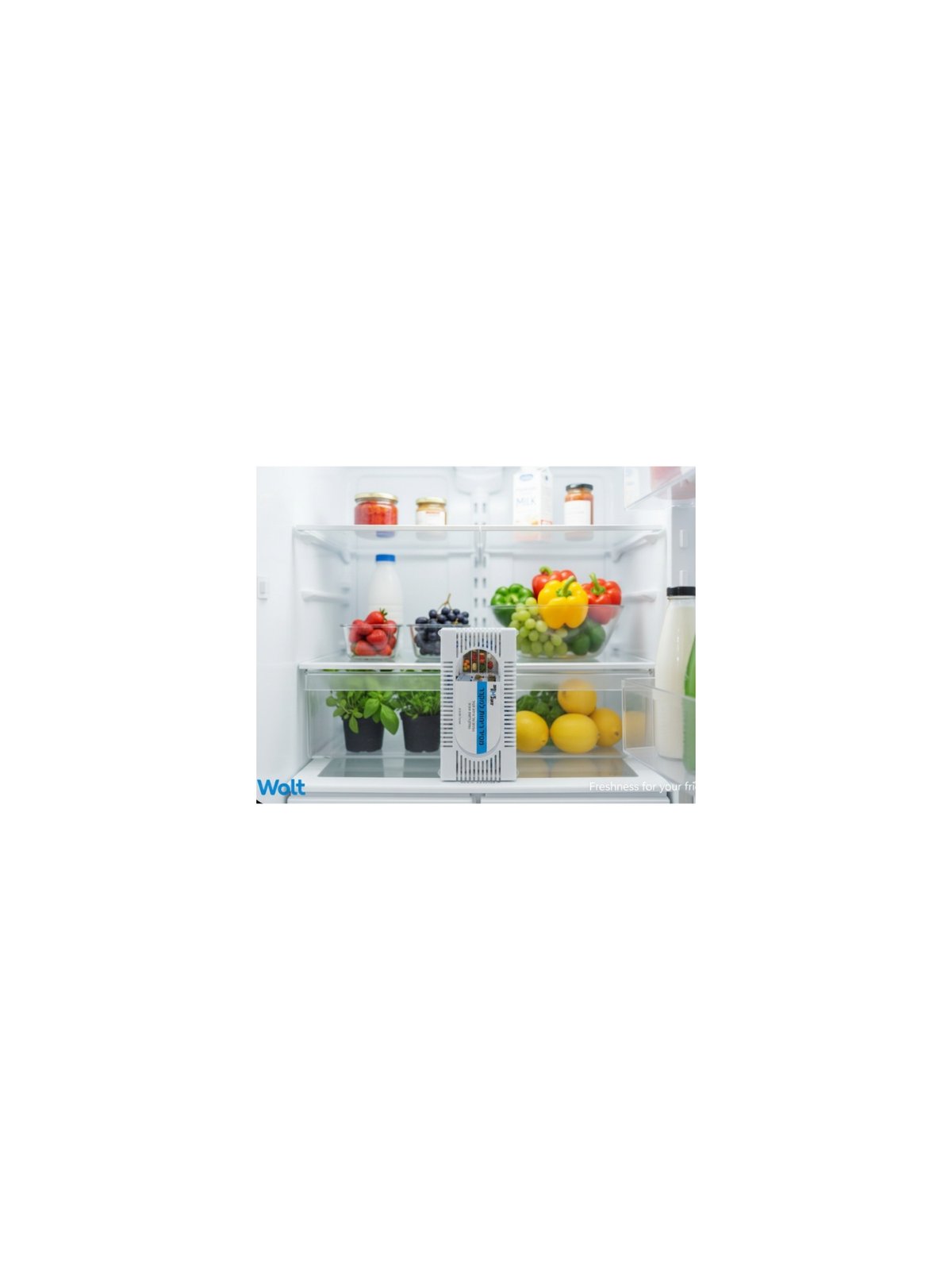 סופח ריחות למקרר Home Smart 🎉 | שומר על טריות המזון ✨ | מונע ריחות לוואי במקרר 🧀 | פתרון יעיל וחסכוני
