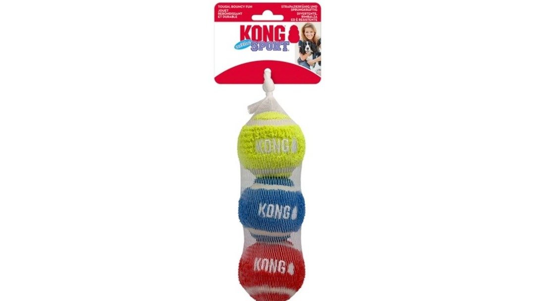 kong strong balls M size dogs 3pc