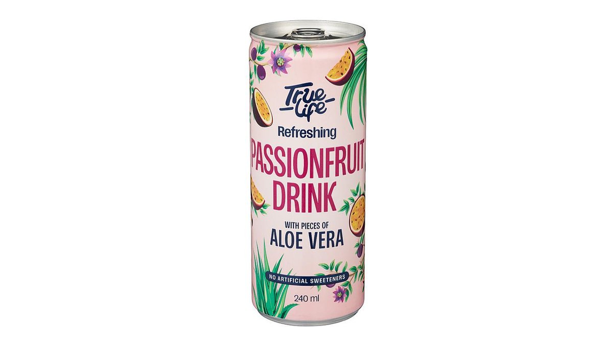 True Life Passion Fruit Drink, 240 g
