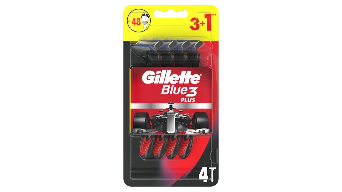 Gillette Blue3 Plus Comfort, Jednorázové Holící Strojky Pro Muže, Balení Holících Strojků