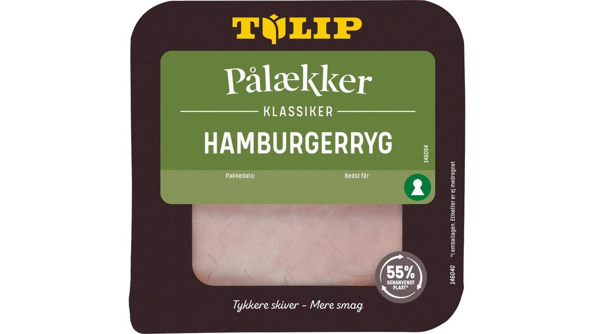 Hamburgerryg i skiver, Pålækker