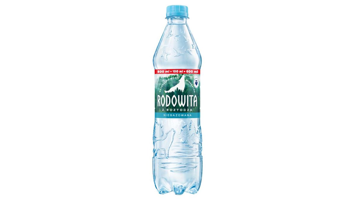Rodowita z Roztocza Naturalna woda mineralna niegazowana 0,6 l