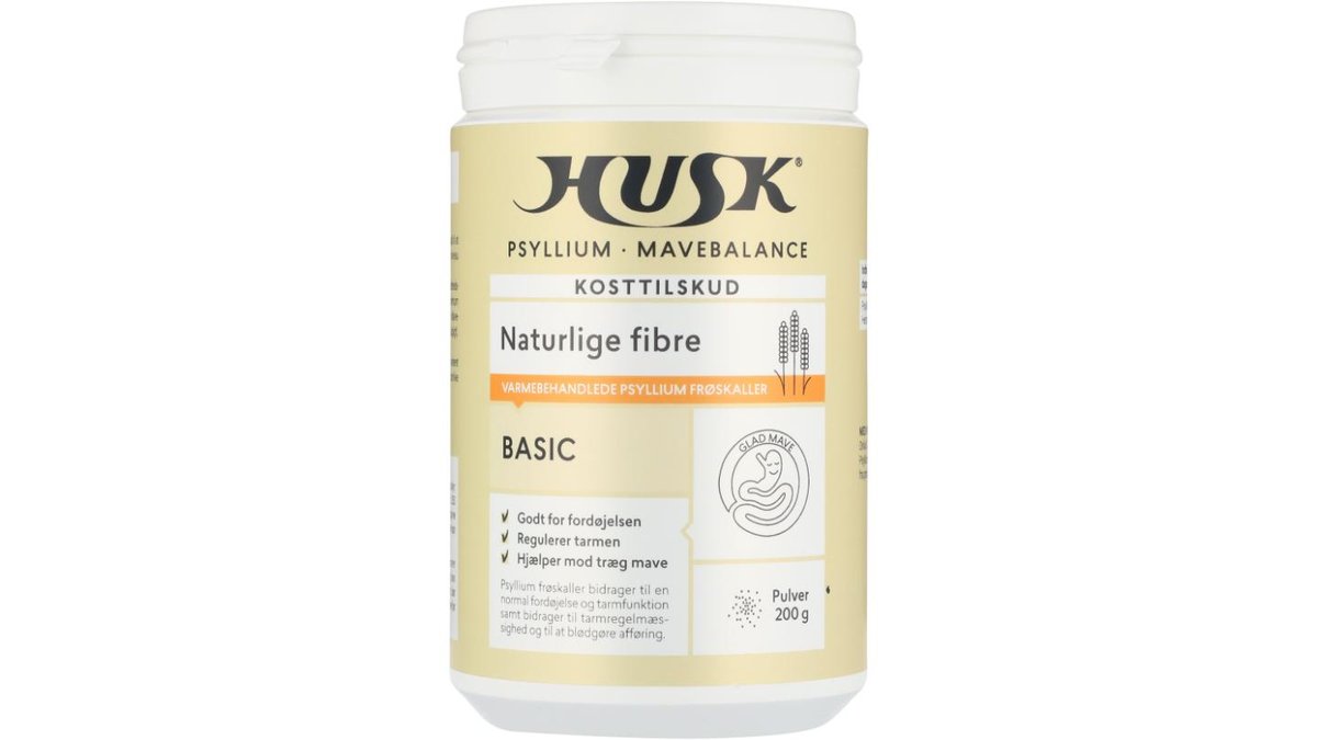 Kostfibre frøskaller, Husk