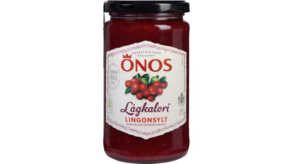 Önos Lingonsylt Lågkalori, 360 g