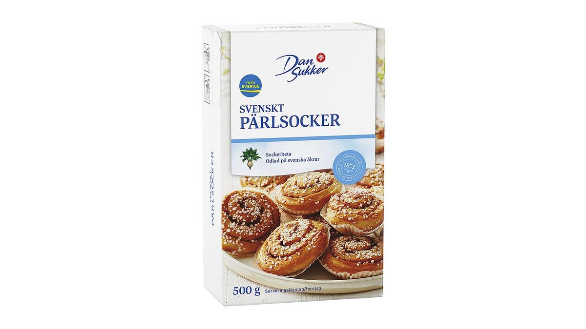 Dan Sukker Pärlsocker, 500 g