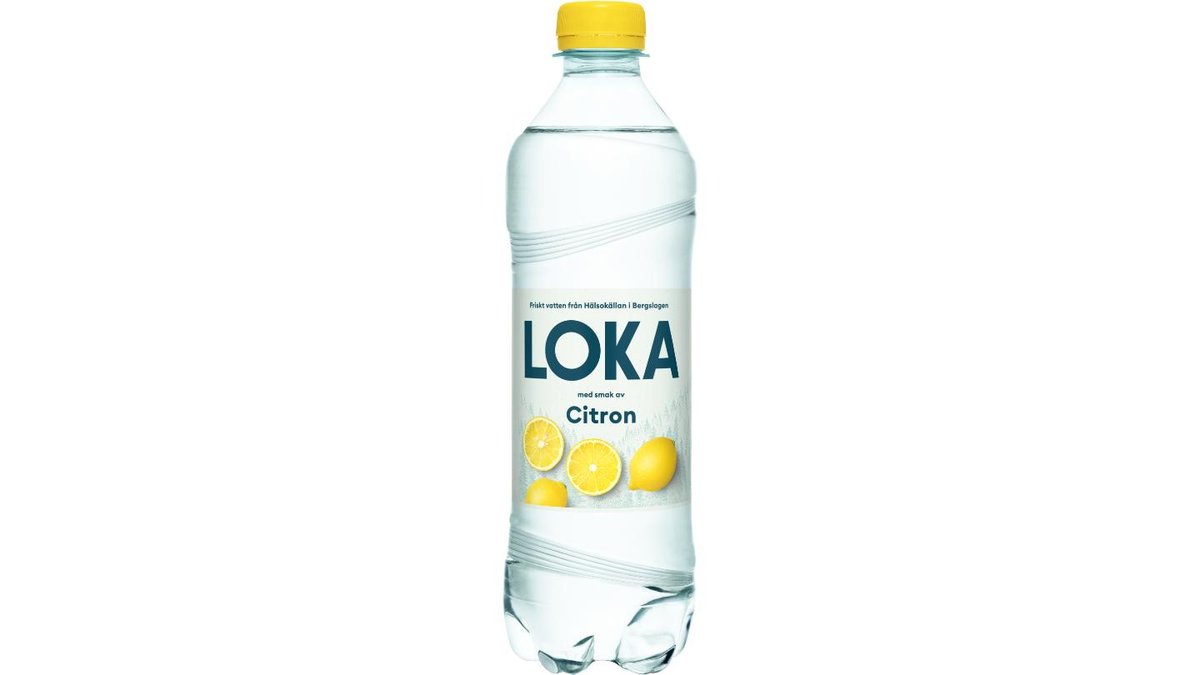 Loka Kolsyrat Vatten Citron, 50 cl