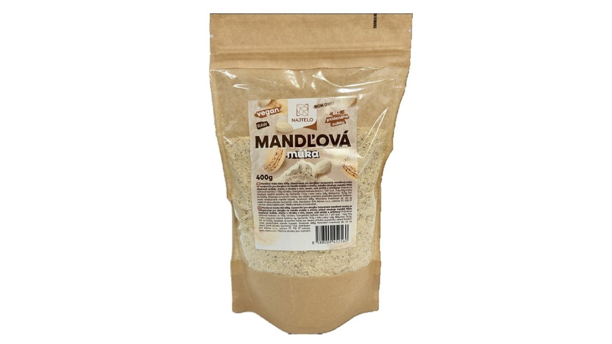 Najtelo Mandľová múka, 400 g