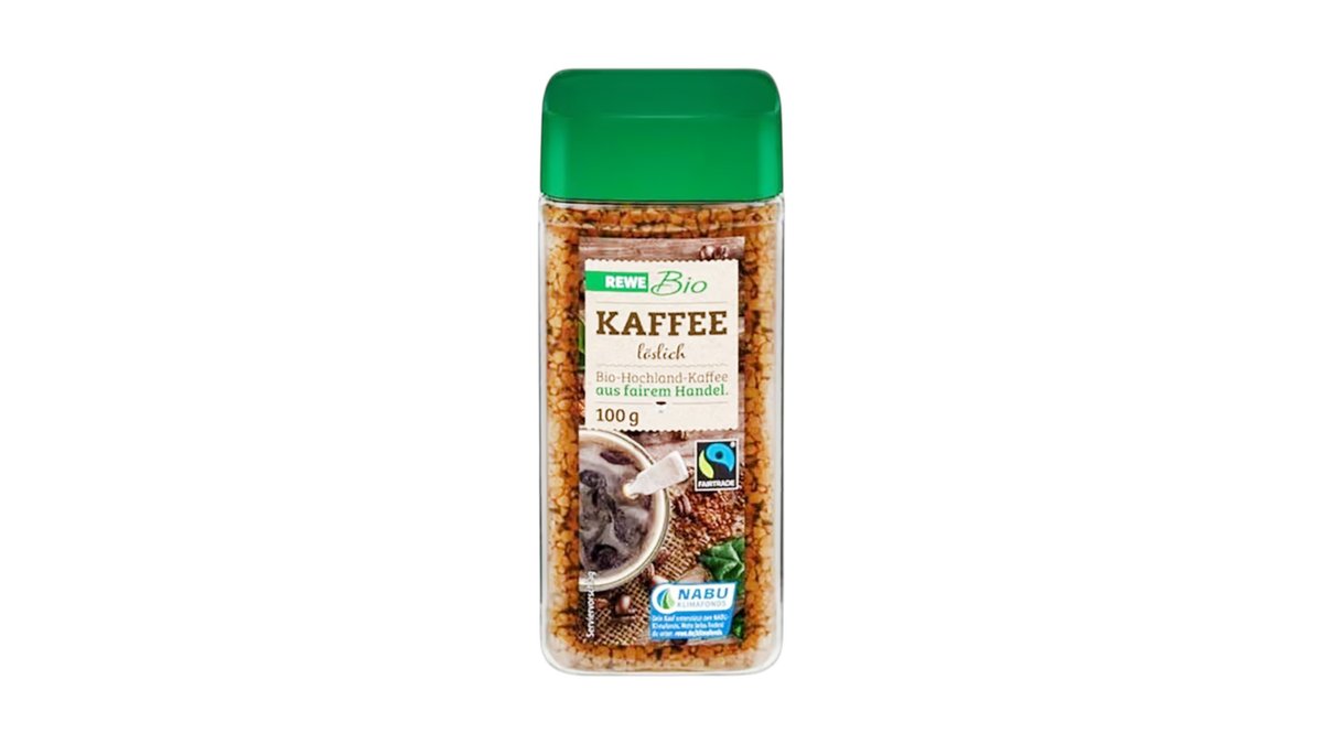 REWE Bio Kaffee lslich, 100 g | REWE Cakmakci | Wolt