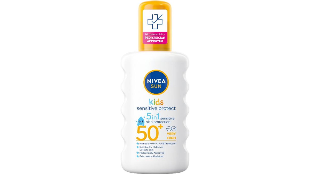 Nivea Sun Solskyddsspray Barn Spf 50+, 200 ml