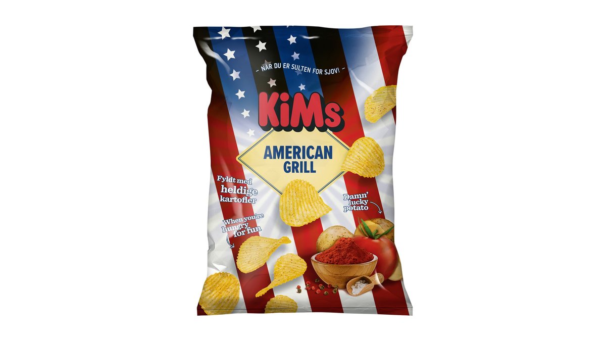 Bølgechips American Grill, KiMs