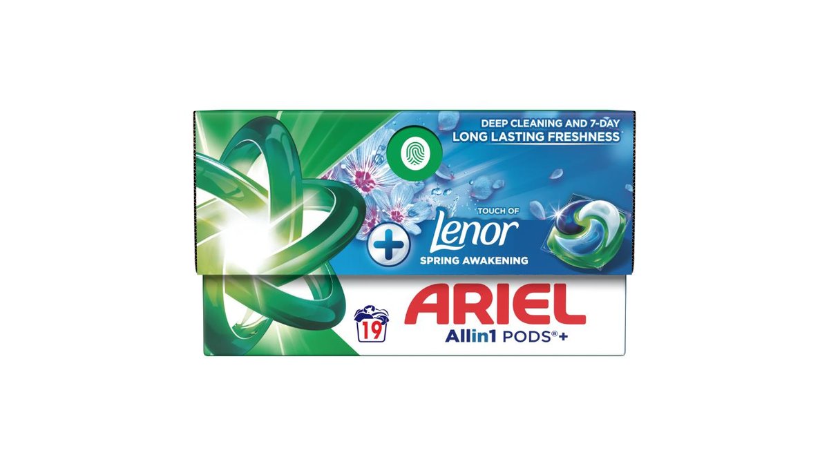 Ariel Allin1 PODS + Touch of Lenor Spring Awakening, 19 Praní