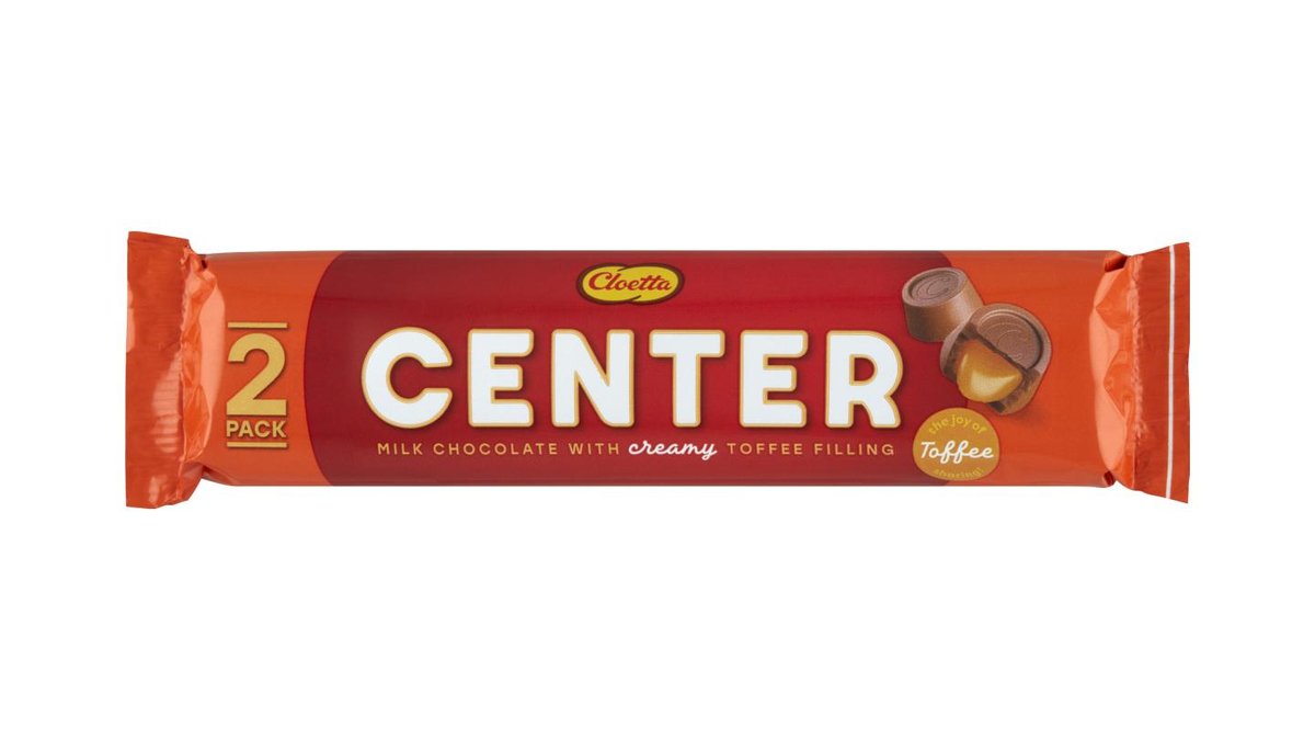 Cloetta Center 2-pak
