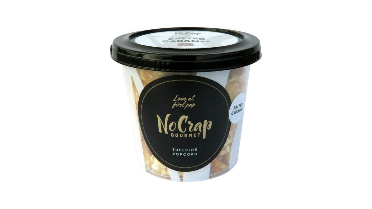 Gourmet popcorn m. saltkaramel, NoCrap 65 g