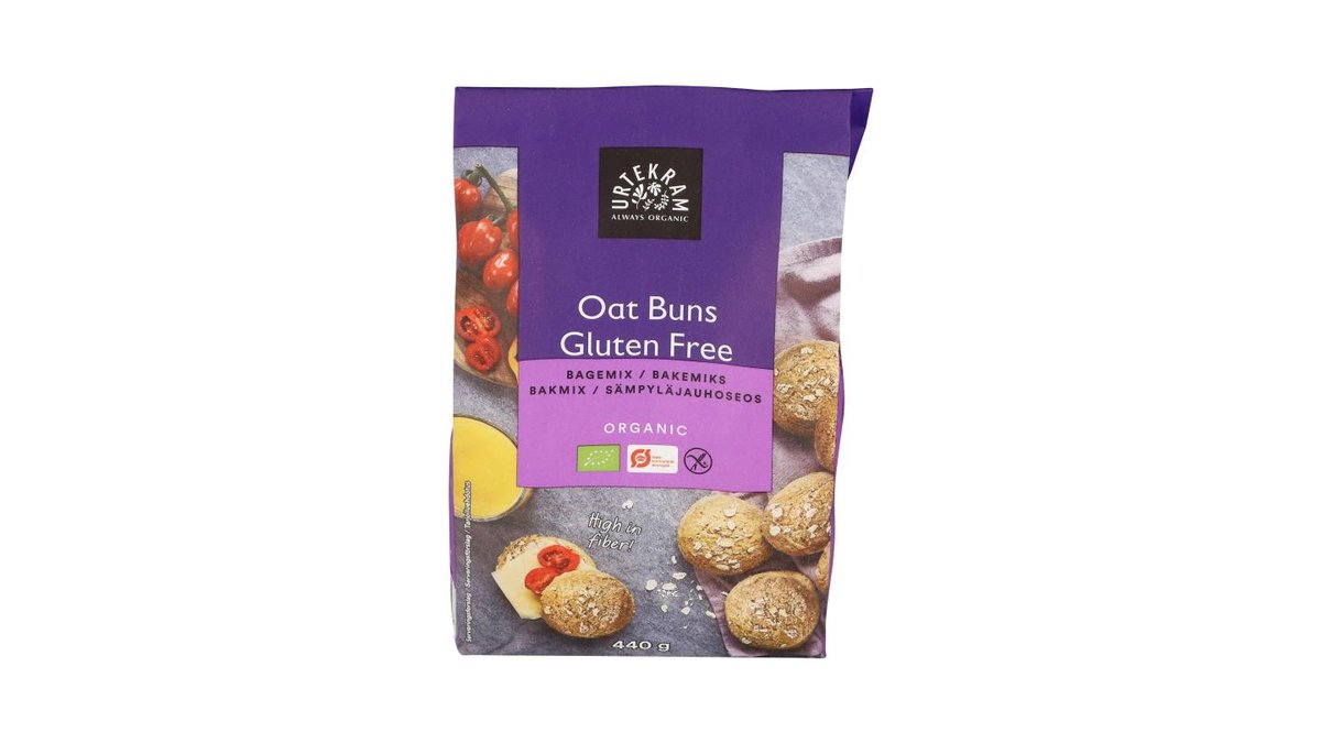 Bagemix Havreboller Glutenfri Øko. Urtektram