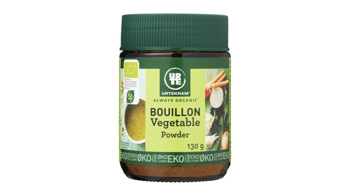Grønts. bouillon pulver øko 130 g