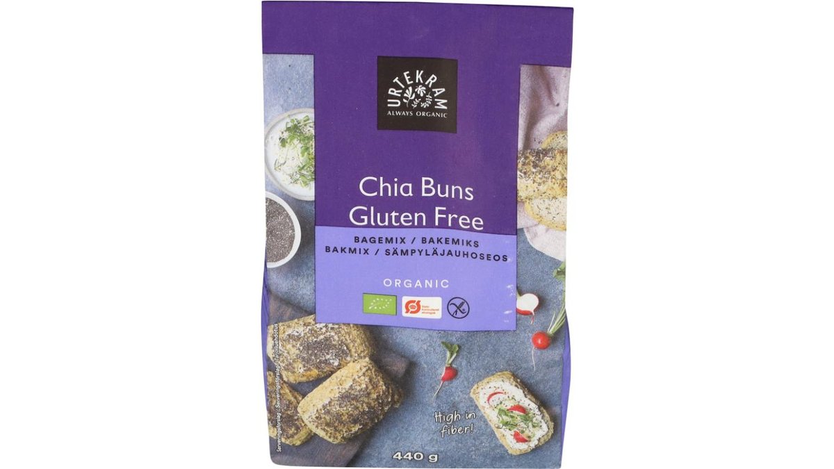 Urtekram Chia boller glutenfri