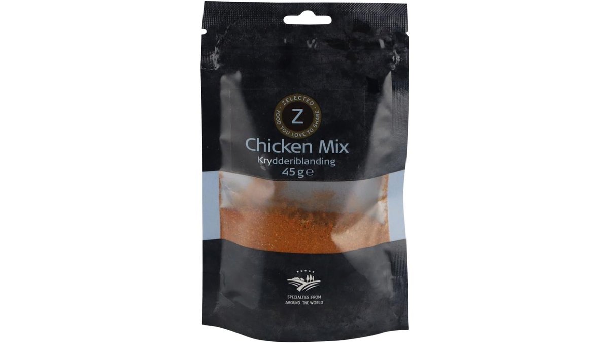 Kyllinge krydderiblanding, Zelected 45 g