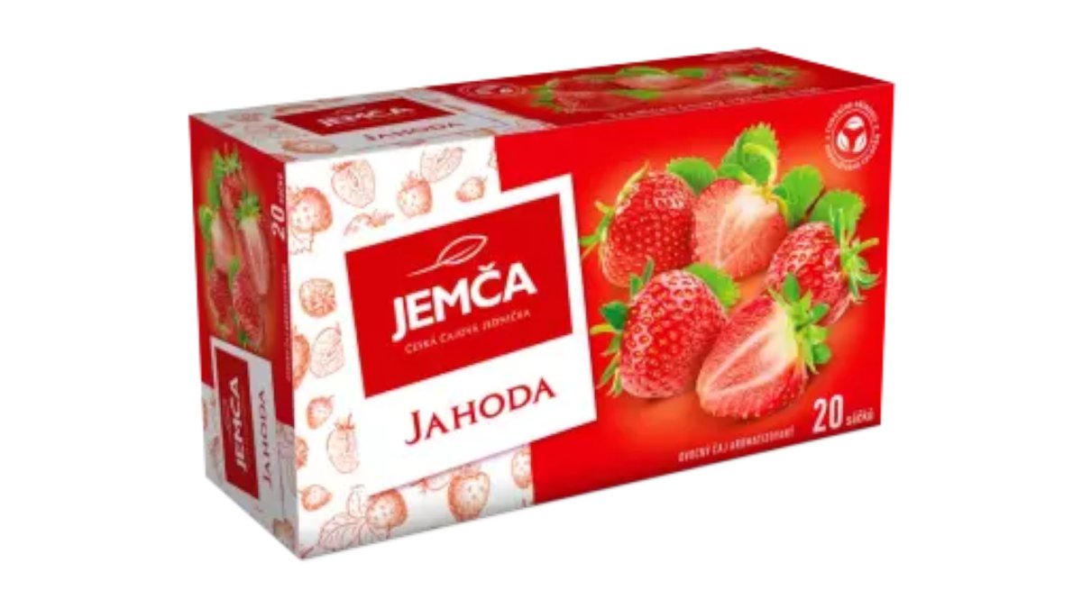 Jemča Čaj jahoda, 20 ks