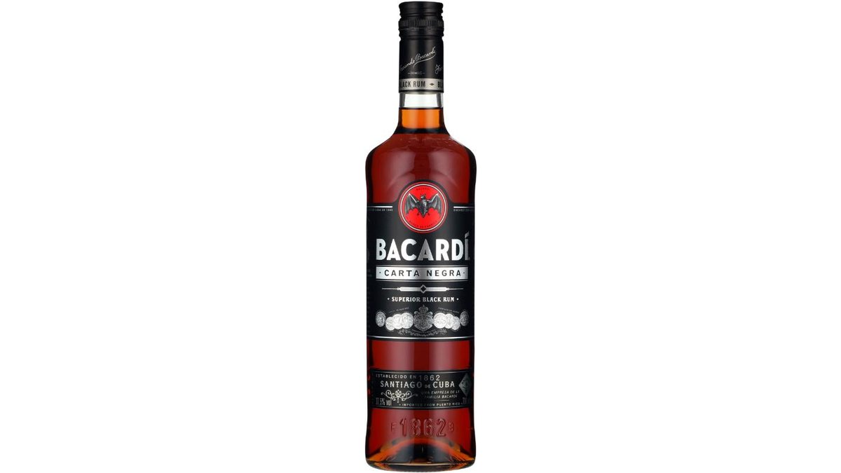 Carta Negra Rom 37,5 %, Bacardi