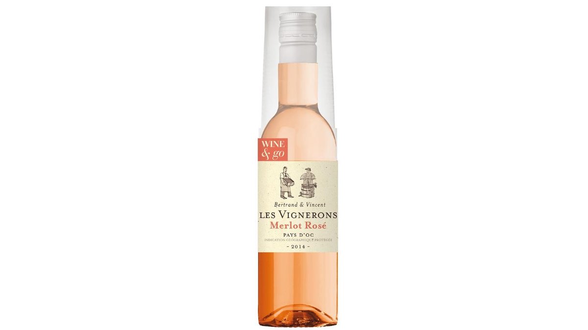 Les Vignerons Merlot Rosé 750 ml