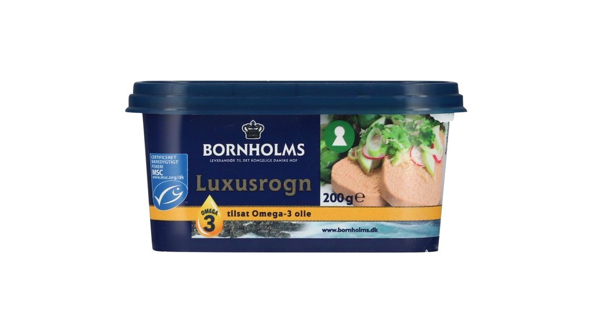 Luxusrogn tilsat omega-3 olie MSC, Bornholms