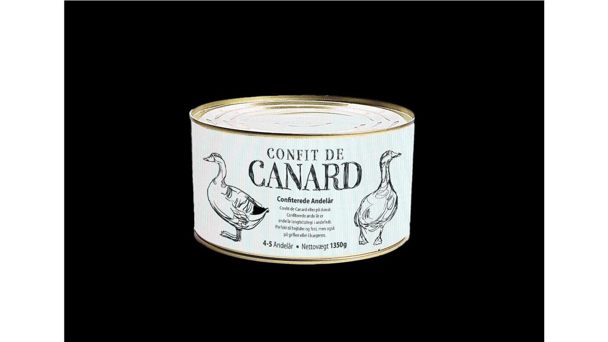 Confit de Canard DD 4/5 LEGS 1350 g