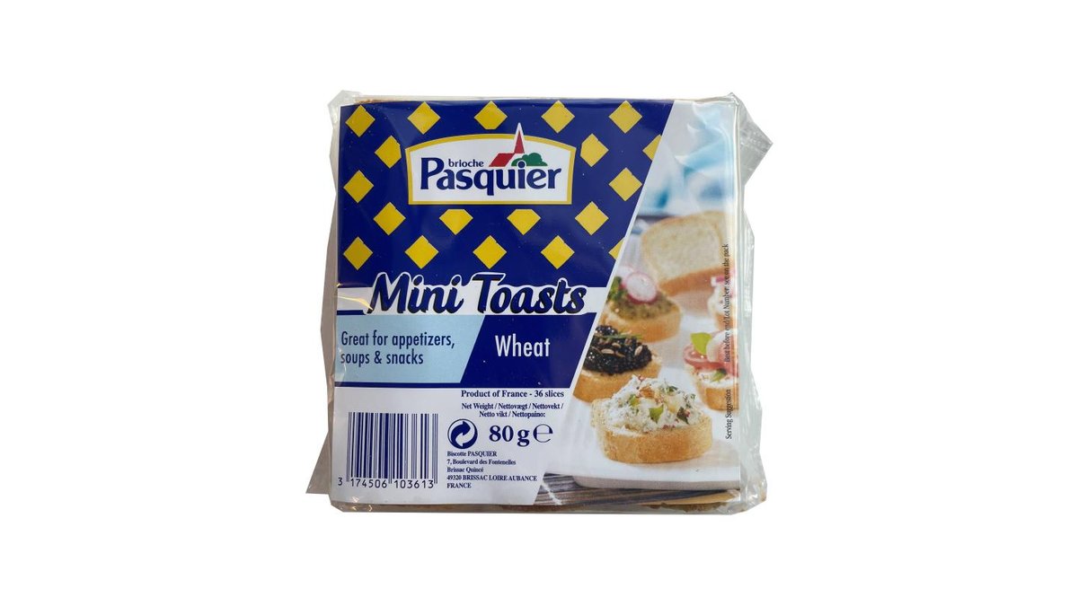 Pasquier mini toast 200 g