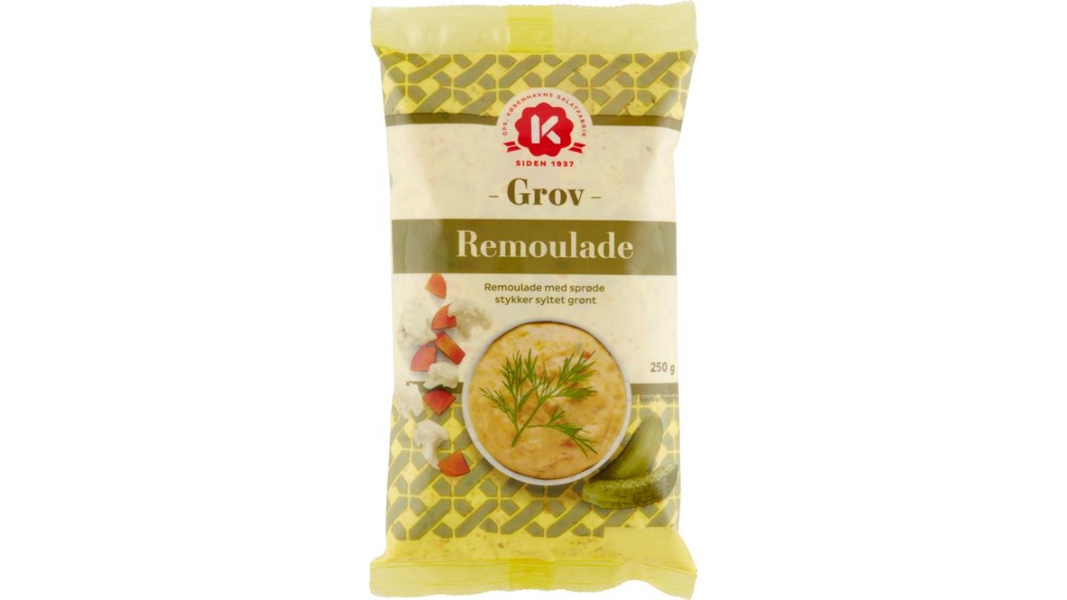 Remoulade grov.  K-salat