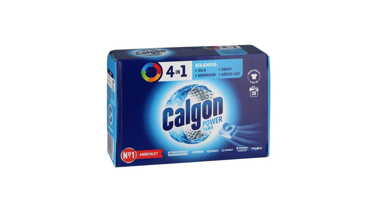 Vaskemaskine power tabs 4in1, Calgon | Wolt Market Odense Vestre ...
