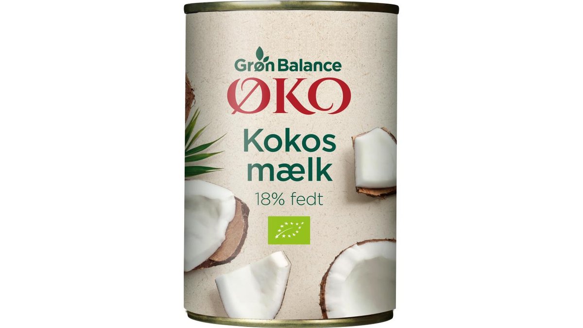 Kokosmælk øko., Grøn Balance