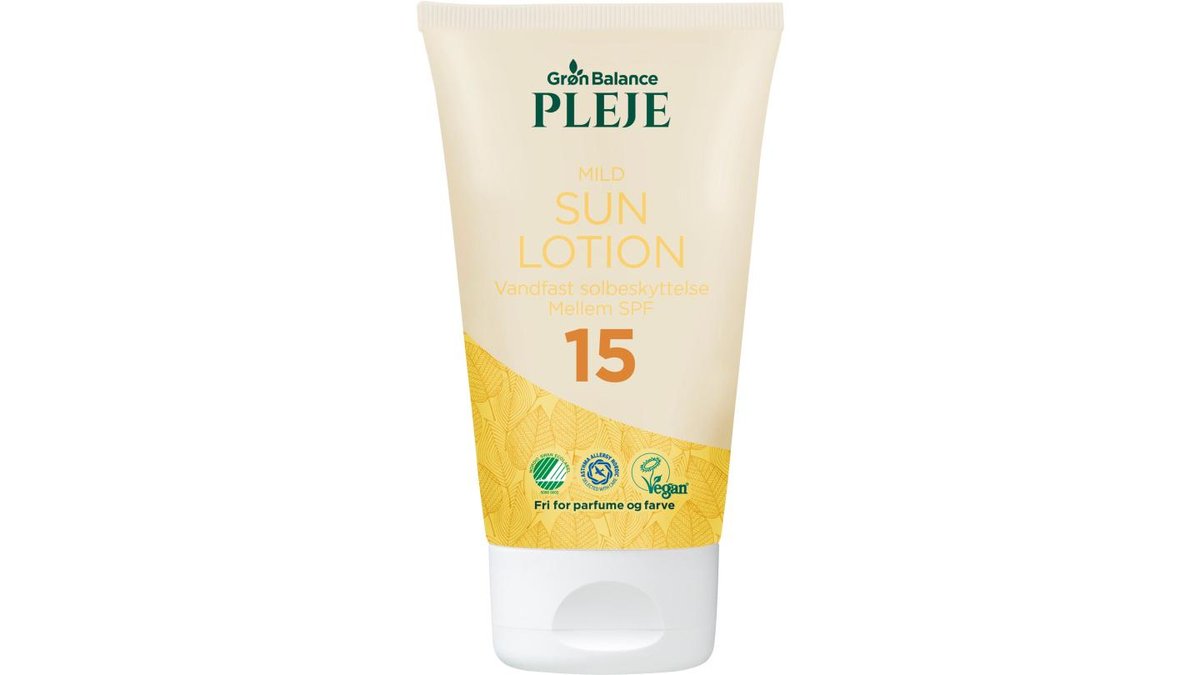 Solcreme Spf 15, Grøn Balance