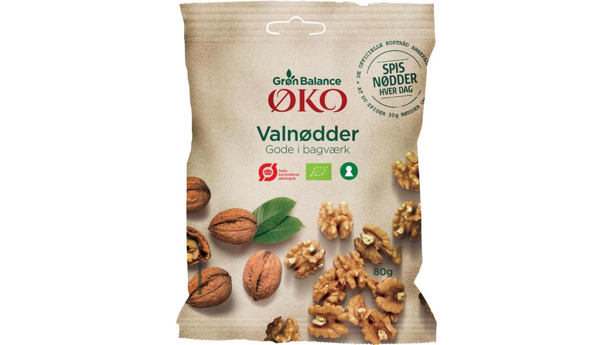 Valnøddekerner øko. Grøn Balance