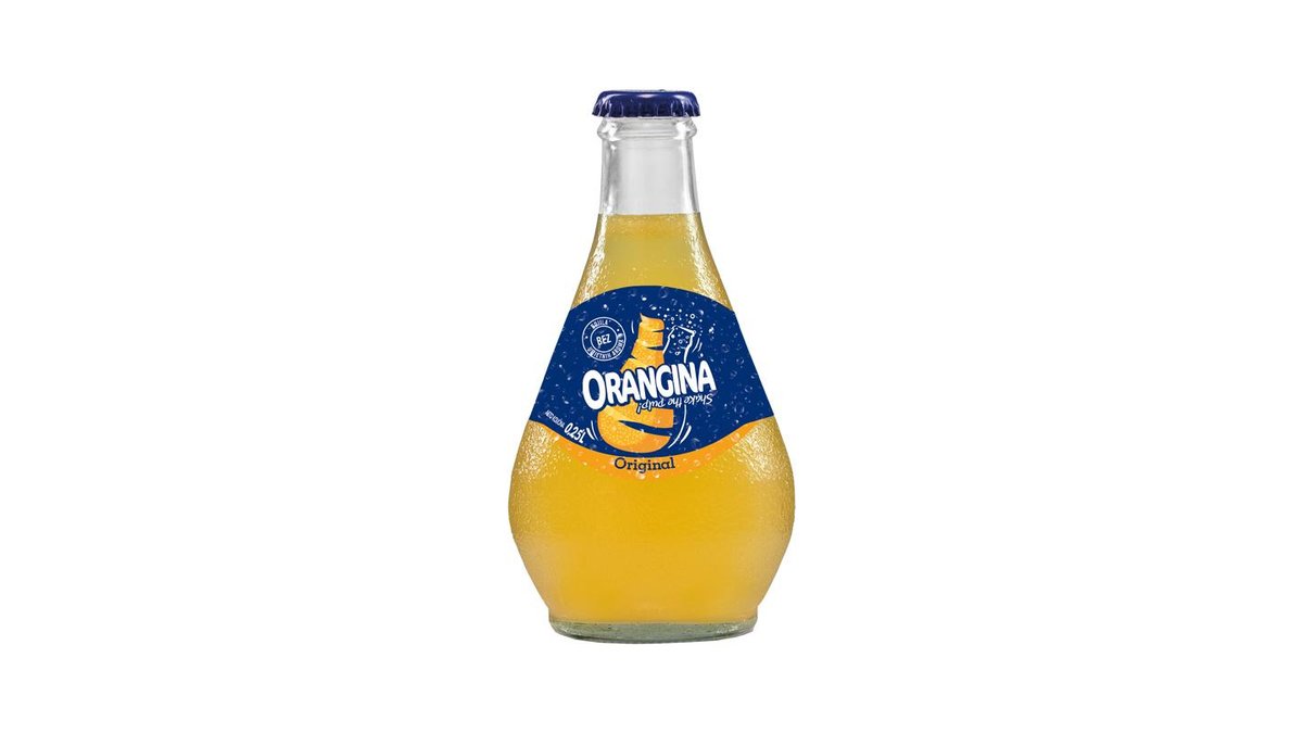 Orangina i glasflaske 250 ml
