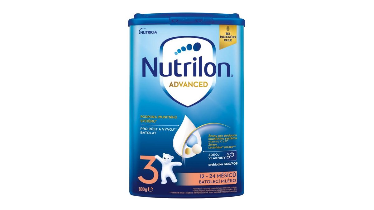 NUTRILON Advanced 3 batoľacie mlieko 800g