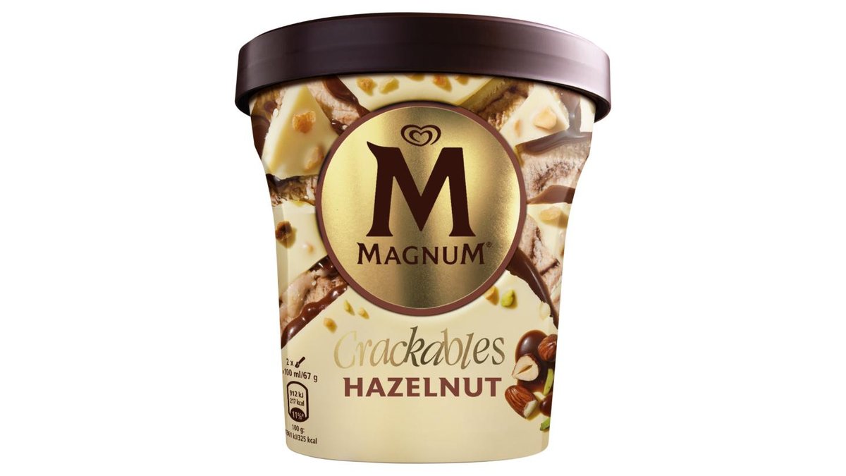 Magnum Crackables Hazelnut, 440 ml