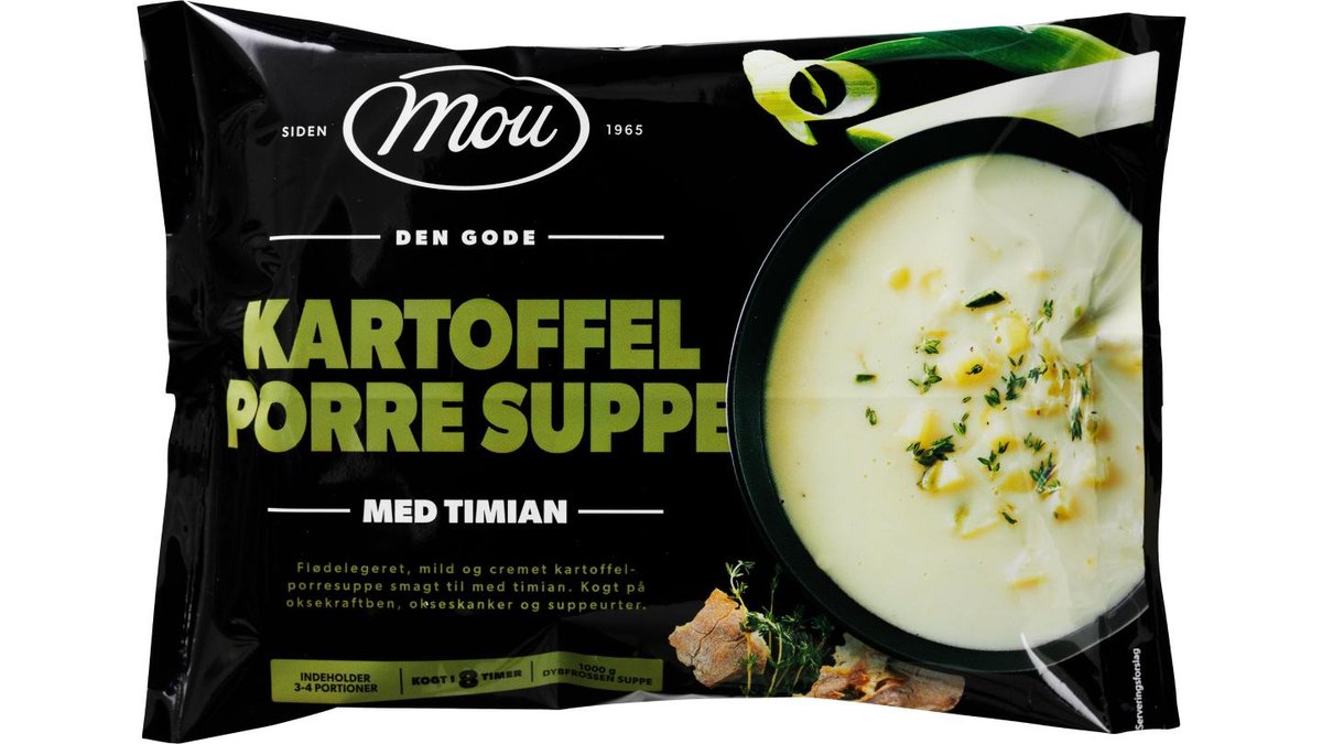 ❄️Kartoffel Porre Suppe, Mou