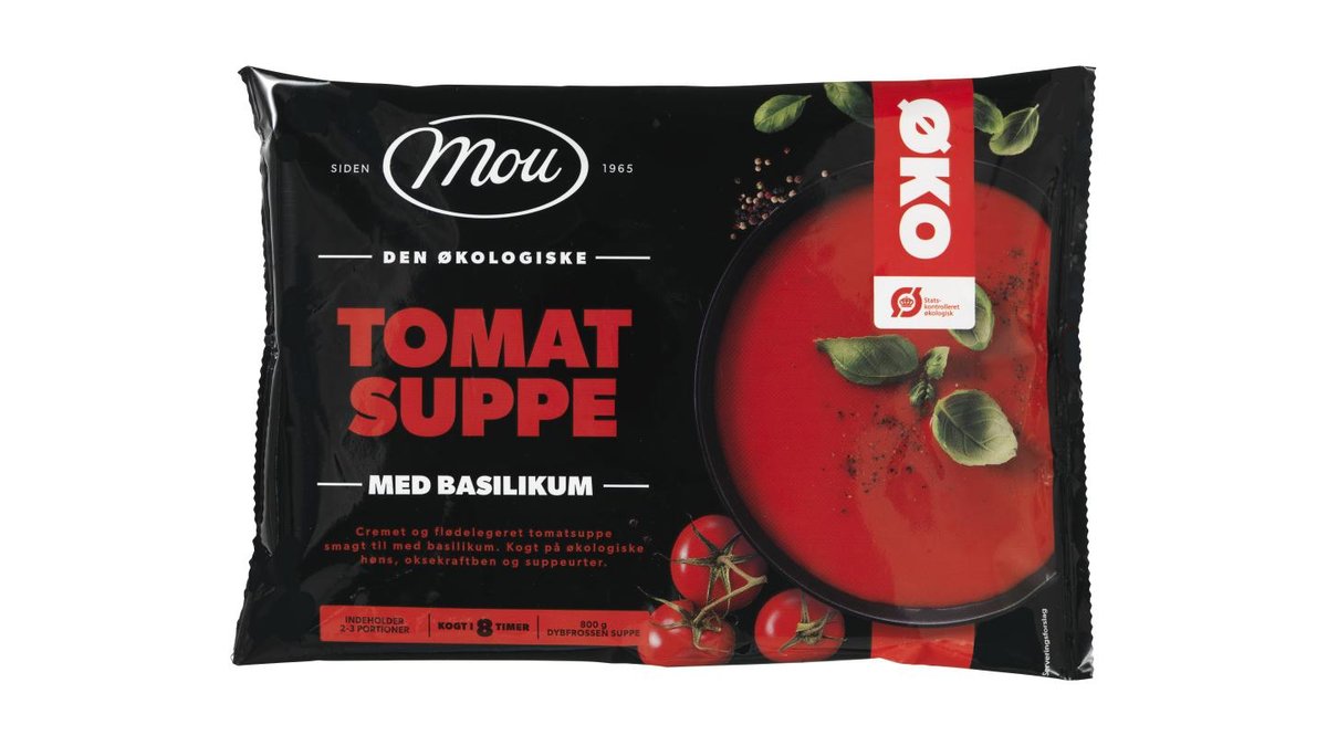❄️Tomatsuppe cremet øko. Mou
