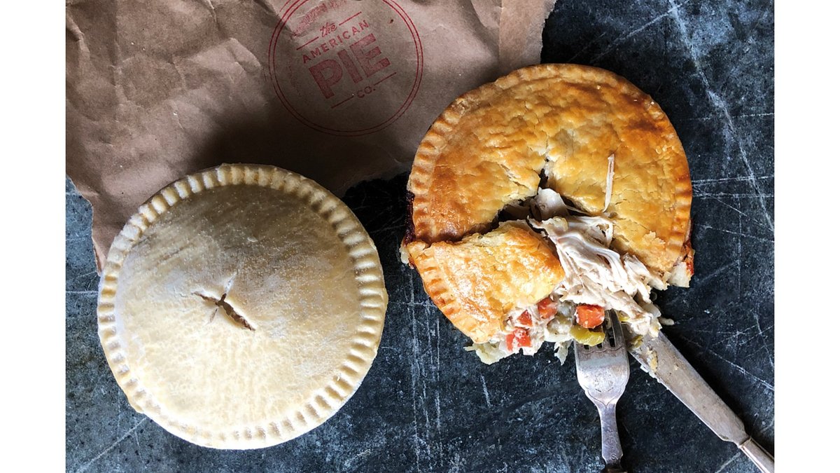 The Pie Co Tærte med ovnstegt kylling og timian