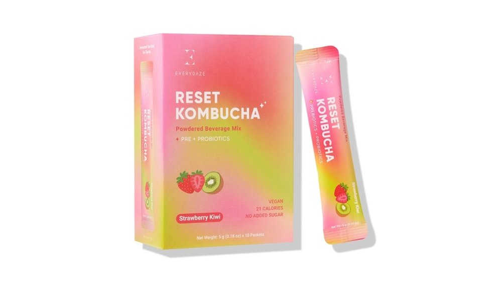 Everydaze - Reset Kombucha Jahoda - kiwi