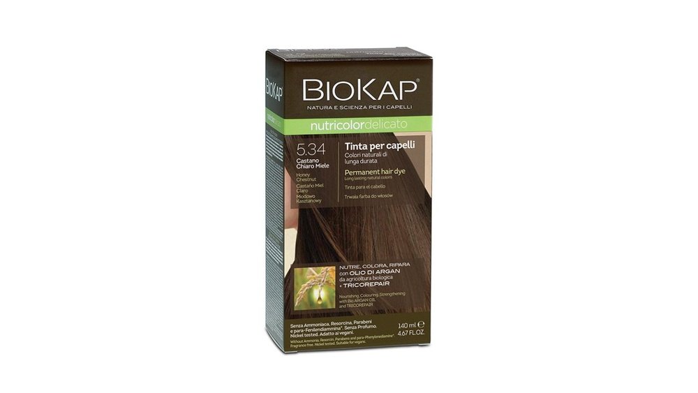 BioKap - Farba na vlasy Nutricolor Delicato 5.34 Medový gaštan