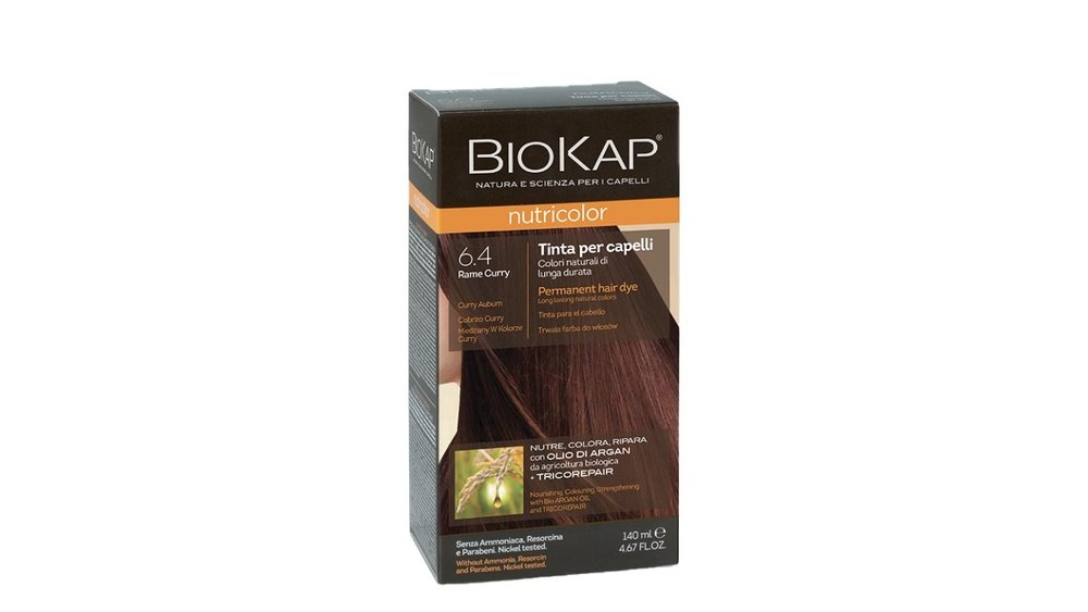 BioKap - Farba na vlasy Nutricolor 6.4. Medené kari