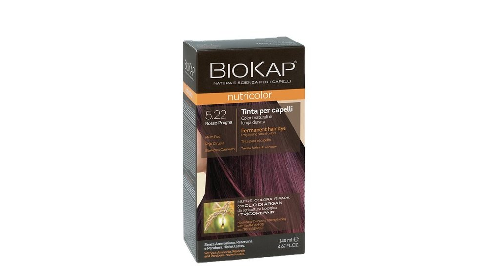 BioKap - Farba na vlasy Nutricolor 5.22 Slivka červená