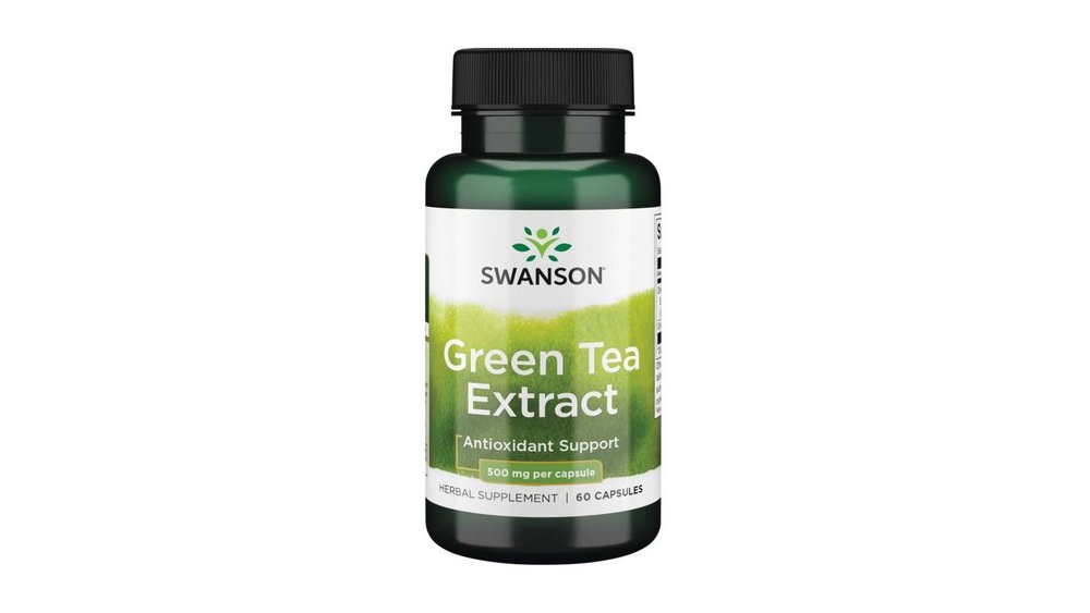 Swanson - Extrakt zo zeleného čaju 500 mg 60 kapsúl