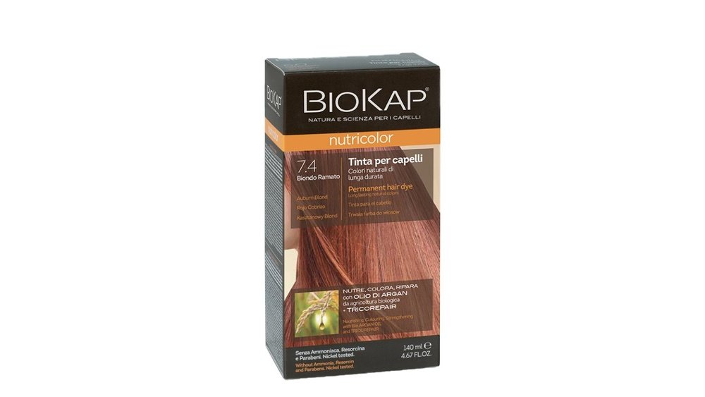 BioKap - Farba na vlasy Nutricolor 7.4 Medený blond