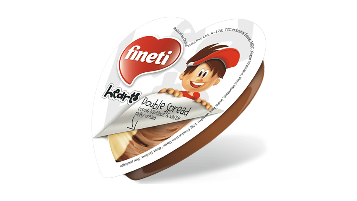 Inimioara cu ciocolata Finetti 19g | Auchan - Drumul Taberei | Wolt